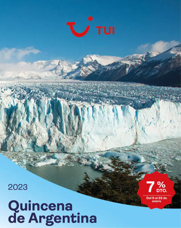 7% de descuento en toda la programación de Argentina, la nueva campaña de TUI para empezar el 2023 - corporate.es