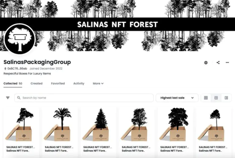 Salinas Packaging Group crea una colección de NFTs que une sostenibilidad y tecnología blockchain - corporate.es