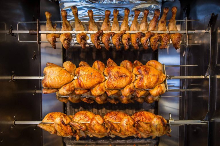 Auxihostelería, los asadores de pollos que ofrece - corporate.es