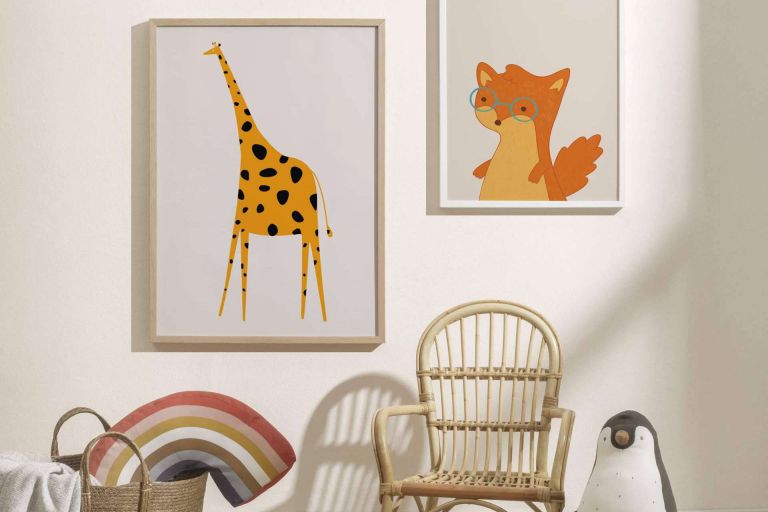 Los cuadros y láminas infantiles de Artesta para las habitaciones de los más pequeños - corporate.es