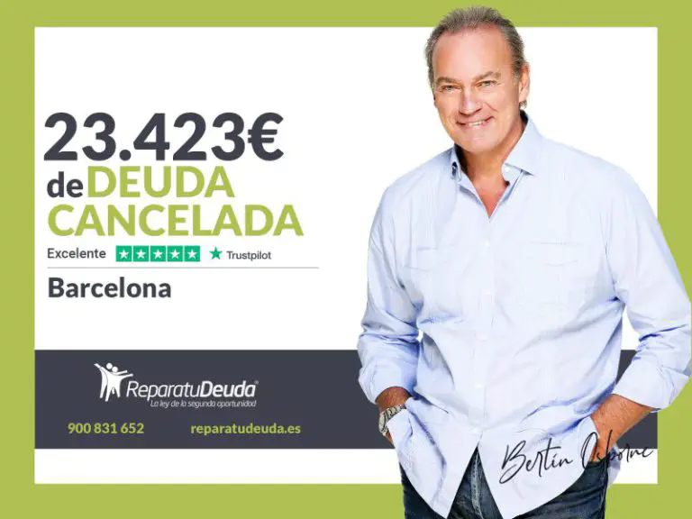 Repara tu Deuda Abogados cancela 23.423€ en Barcelona (Catalunya) con la Ley de Segunda Oportunidad - corporate.es