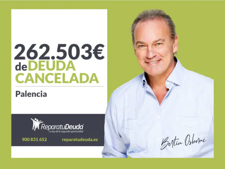 Repara tu Deuda Abogados cancela 262.503 € en Palencia (Castilla y León) con la Ley de Segunda Oportunidad - corporate.es