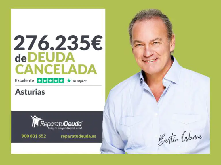 Repara tu Deuda Abogados cancela 276.235 € en Asturias gracias a la Ley de Segunda Oportunidad - corporate.es