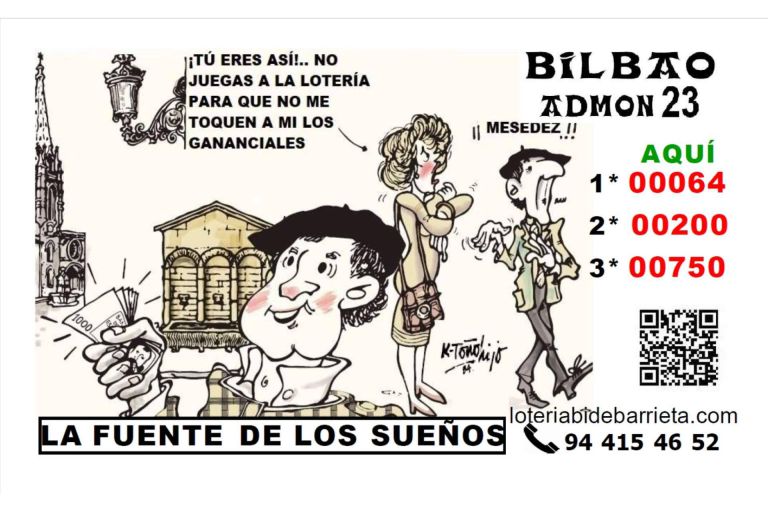 ¿Y si sale bajo? Lotería Bidebarrieta tiene una de las mayores consignaciones de números bajos de la historia - corporate.es